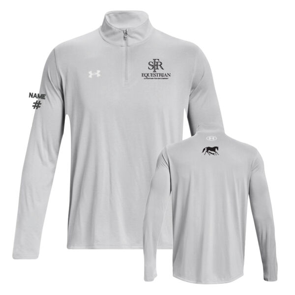 UA Men's SFR Equestrian Front & Back Printed Quarter Zip Thumbnail