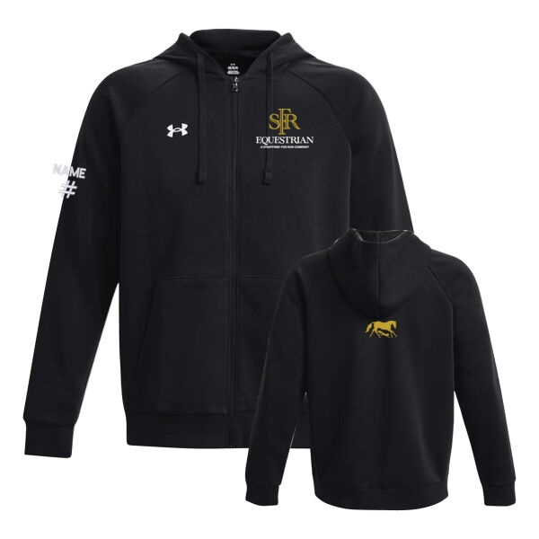 UA Unisex SFR Equestrian Front & Back Printed Full Zip Thumbnail