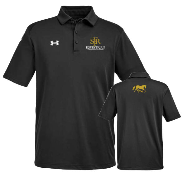 UA Men's SFR Equestrian Front & Back Printed Polo Thumbnail