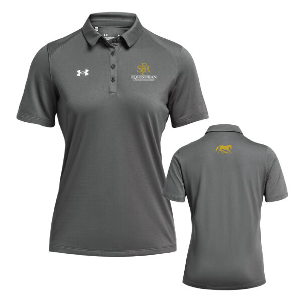 UA Women's SFR Equestrian Front & Back Printed Polo Thumbnail