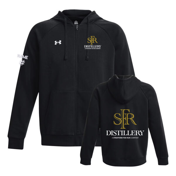 UA Unisex SFR Distillery Front & Back Printed Full Zip Thumbnail