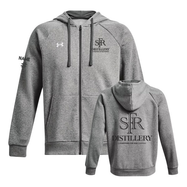 UA Unisex SFR Distillery Front & Back Printed Full Zip Thumbnail
