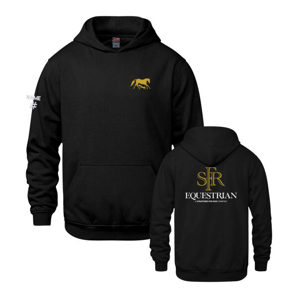 Vault Youth Icon Equestrian Front & Back Printed Hoodie Thumbnail