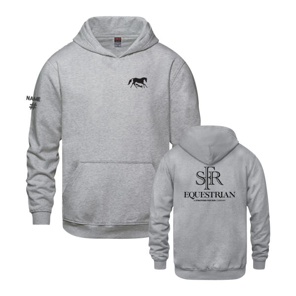 Vault Youth Icon Equestrian Front & Back Printed Hoodie Thumbnail