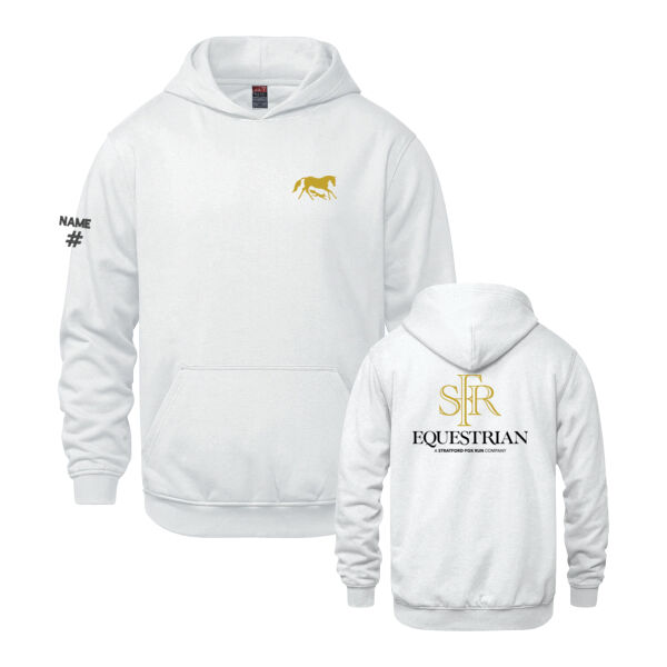 Vault Youth Icon Equestrian Front & Back Printed Hoodie Thumbnail