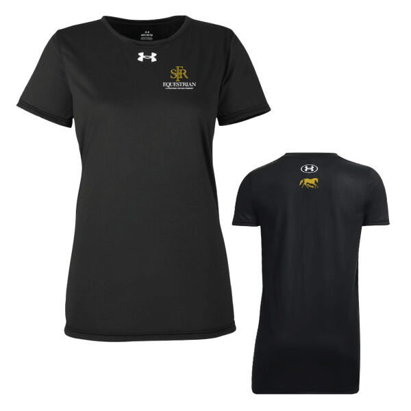 UA Women's SFR Equestrian Front & Back Printed T-Shirt Thumbnail