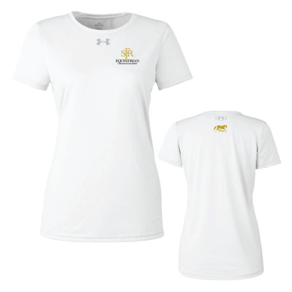 UA Women's SFR Equestrian Front & Back Printed T-Shirt Thumbnail