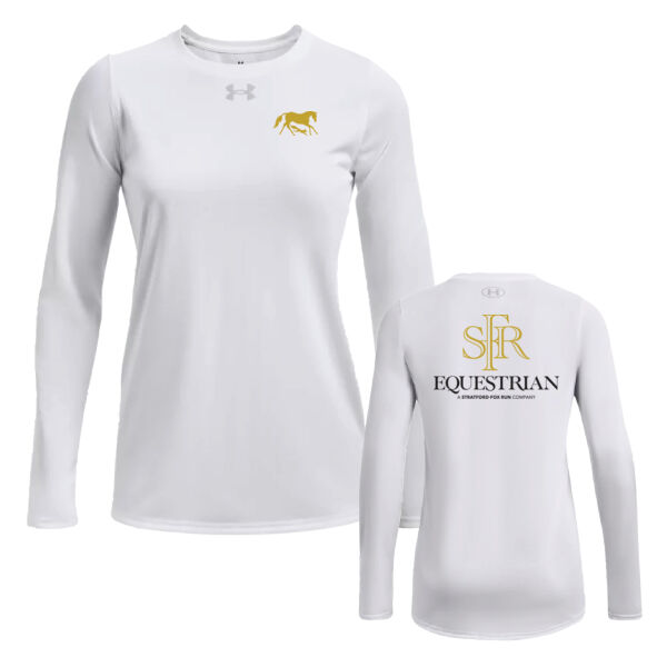 UA Women's Icon Equestrian Front & Back Printed Long Sleeve Thumbnail