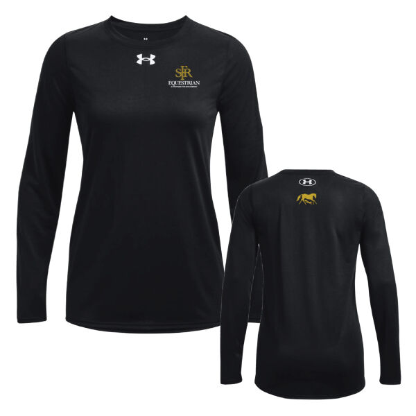 UA Women's SFR Equestrian Front & Back Printed Long Sleeve Thumbnail