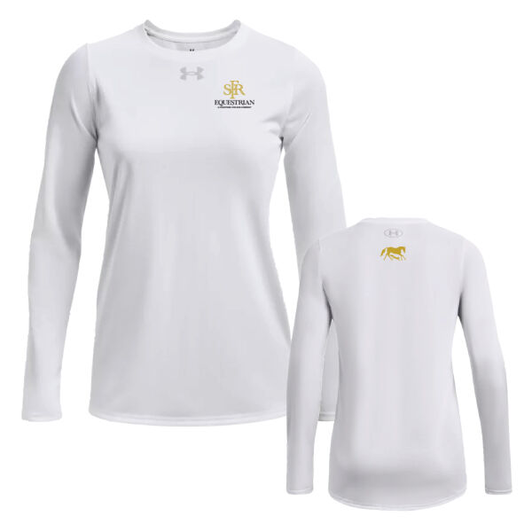 UA Women's SFR Equestrian Front & Back Printed Long Sleeve Thumbnail
