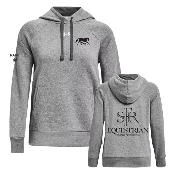 UA Women's Icon Equestrian Front & Back Printed Hoodie Thumbnail
