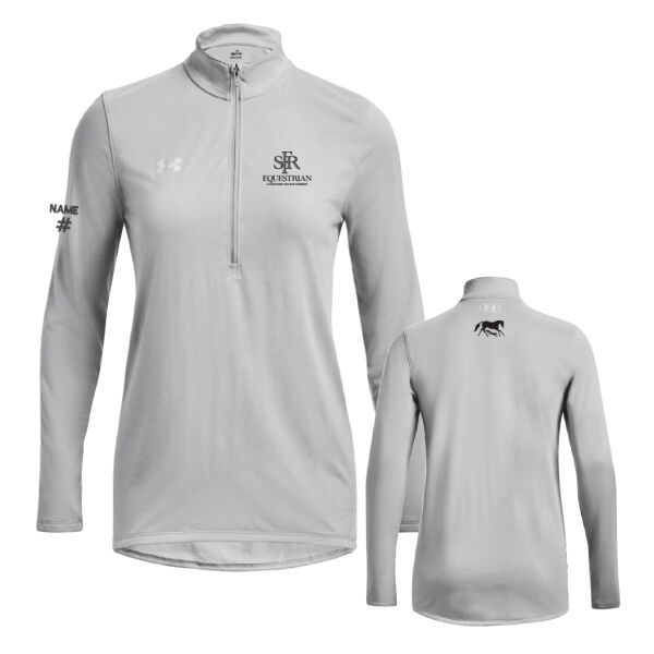 UA Women's SFR Equestrian Front & Back Printed Quarter Zip Thumbnail