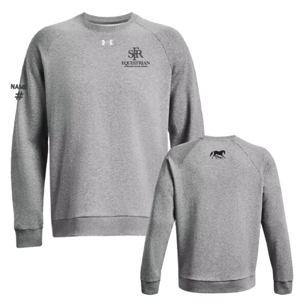 UA Men's SFR Equestrian Front & Back Printed Crewneck Thumbnail