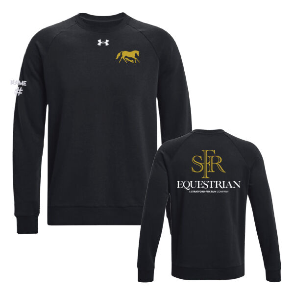 UA Men's Icon Equestrian Front & Back Printed Crewneck Thumbnail