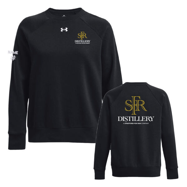 UA Women's SFR Distillery Front & Back Printed Crewneck Thumbnail