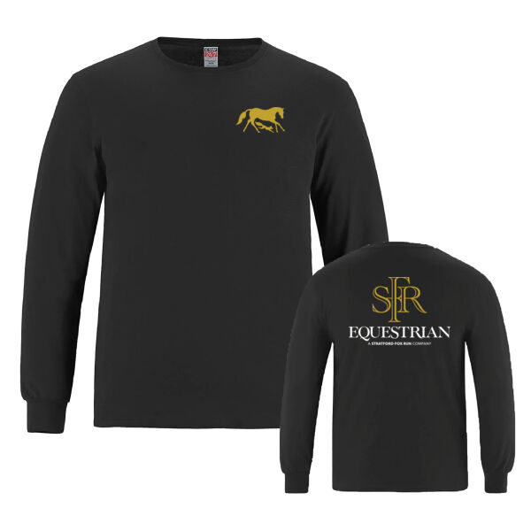 Breeze Youth Icon Equestrian Front & Back Printed Long Sleeve Thumbnail