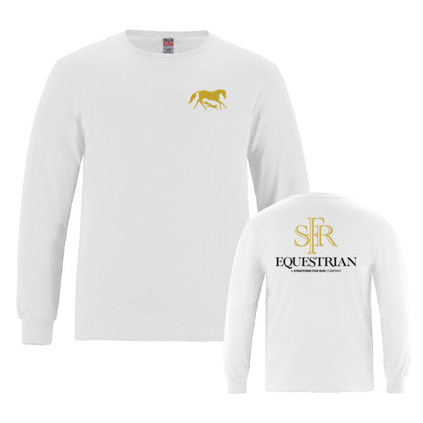 Breeze Youth Icon Equestrian Front & Back Printed Long Sleeve Thumbnail