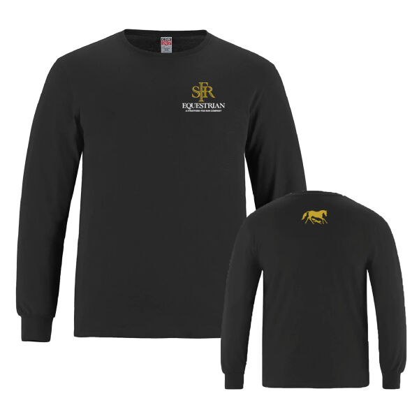 Breeze Youth SFR Equestrian Front & Back Printed Long Sleeve Thumbnail