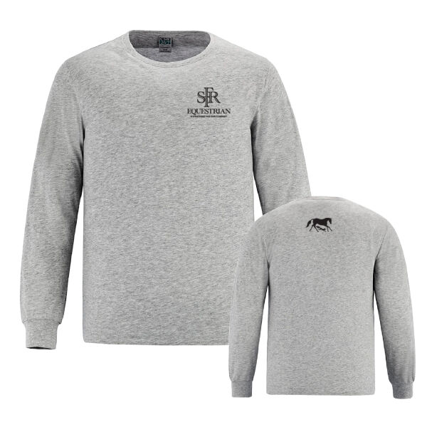 Breeze Youth SFR Equestrian Front & Back Printed Long Sleeve Thumbnail