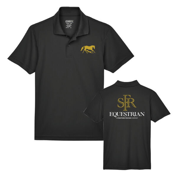 Origin Youth Icon Equestrian Front & Back Printed Polo Thumbnail